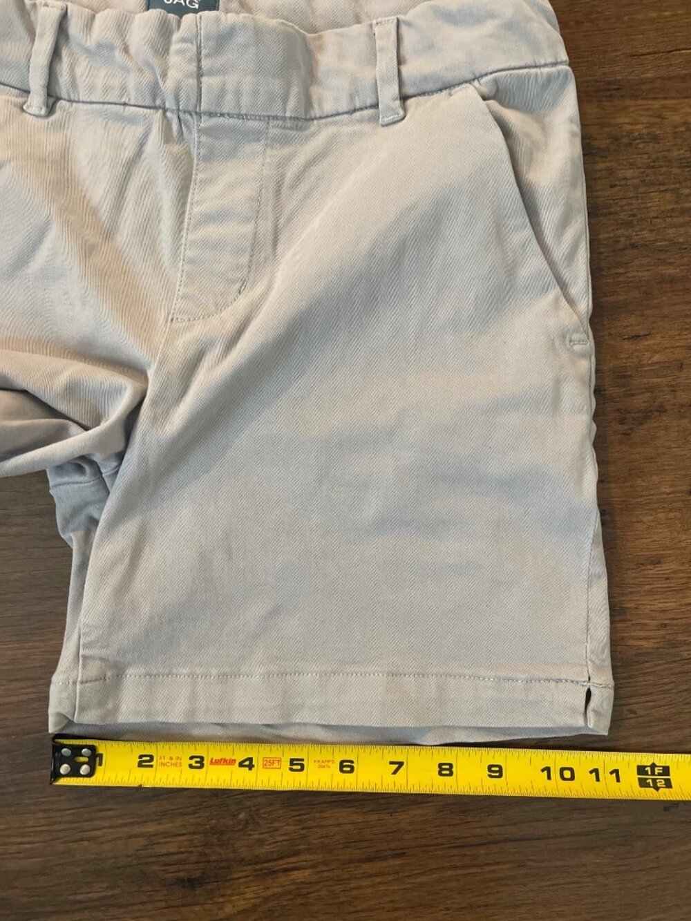 JAG Maddie 5” Shorts Gray Sz 4/5 - Picture 8 of 8